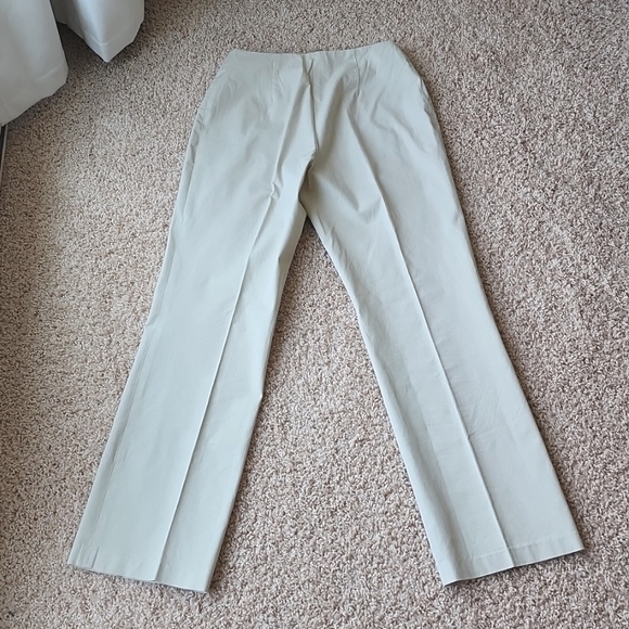 Ivory Fabrizio Gianni dress pants size 8 - Picture 4 of 4